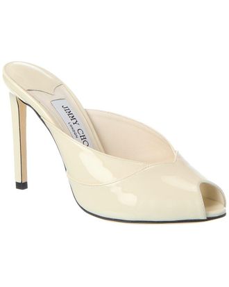 Jimmy Choo London Brigitte 100 Patent Mule