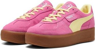 Puma Palermo Elevata Platform Sneaker in Posie Pink/Gold Moon at Nordstrom, Size 6.5