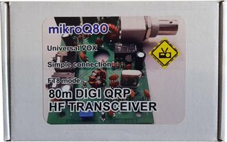 OEM Mikroq80 - Transceptor Digi Qrp Ft8 De 80 M - Kit De Bricolaje