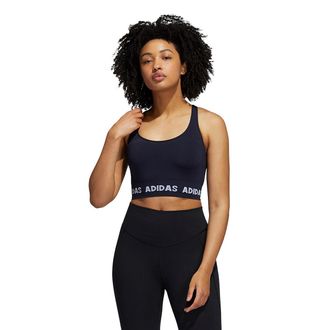 adidas Performance Sport-Bustier mit leichtem Halt - Violett - adidas Performance