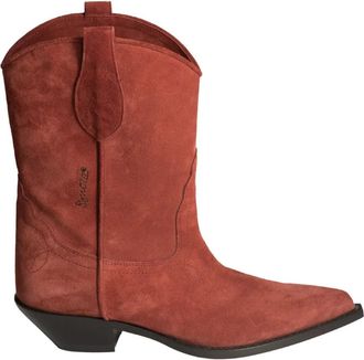 Sonora Frisco Enkellaarsjes - Dames - Cowboylaarzen - Bruin - 36 EU - Leer - Schoenen