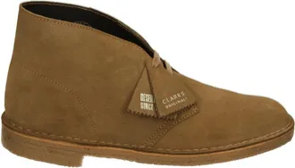Clarks Desert Boot Casual Su&egrave;de Schoenen - Heren - Veterlaarzen - Bruin - 47 EU - Su&egrave;de - Schoenen