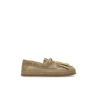 Hogan Dames, Schoenen, Beige, Maat: 35 1/2 EU Leer