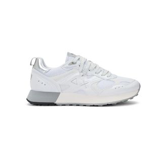 Sun 68 Sneakers, male, White, Size: 11 US Jaki 2.0 Silver Mesh