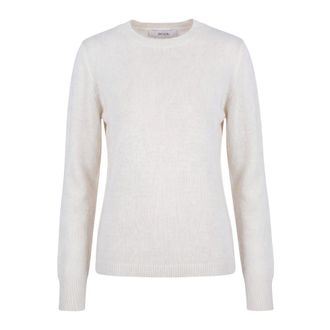 Jucca Truien & Vesten, Dames, Wit, S, Ronde hals gebreid