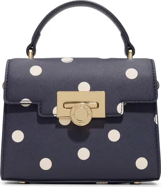 Ted Baker Lili Top Handle Satchel Bag in Other Navy at Nordstrom Rack