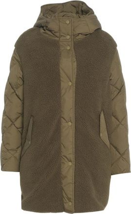 Herno Down Jacket With Faux Fur Insert