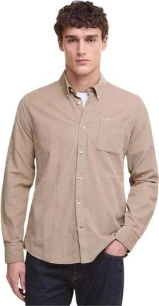 Barbour Heren, Overhemden, Beige, Maat: 2XL