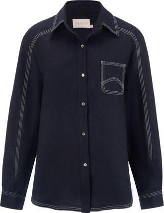 SANCIA Womens Landon Top In Blue