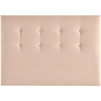 Colchones Aznar Cabecero De Cama Etna Tapizado En Tela Cama De 90 - Beige-etna-(22)