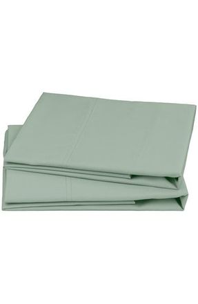 California Design Den Set of 2 Pillowcases - Signature Comfort 100% Egyptian Cotton Sateen in Mint Green at Nordstrom, Size Standard