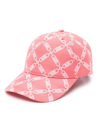 Michael Kors Cappello con logo jacquard - Rosa