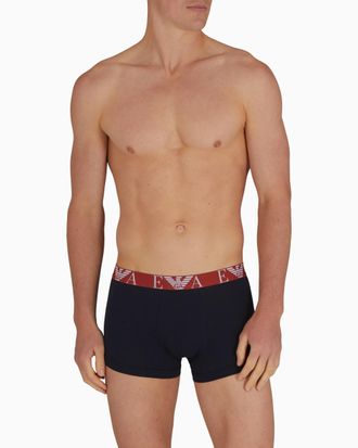 Emporio Armani 3-pack herenboxers met gedurfde monogramlogo
