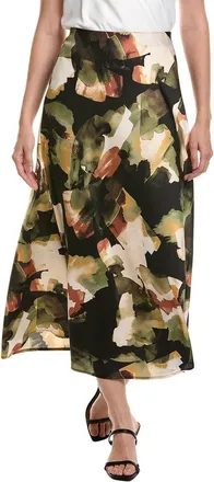 Anne Klein Pull-On Bias Flared Skirt