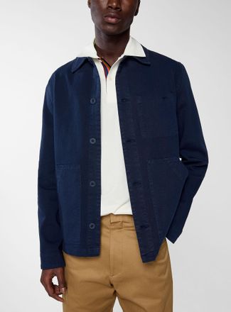 Paul Smith Mens Navy twill chore jacket