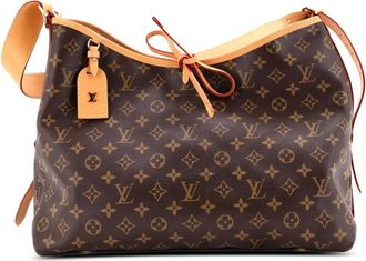 Louis Vuitton CarryAll Monogram Canvas MM hobo bag - Marrone