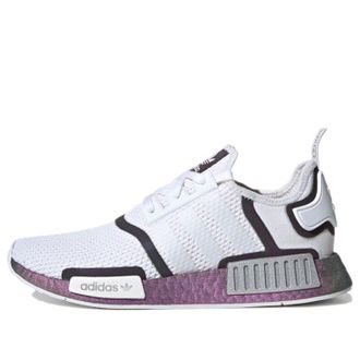 adidas NMD_R1 White Tech Purple FZ0035