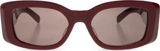 Celine Triomphe Zonnebril - Dames - Zonnebrillen - Rood - ONE Size - Accessoires
