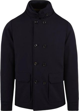 Moorer Stijlvolle Bas-Tz U0402 Herenjas - Heren - Zomerjassen - Blauw - 2XL - Jassen