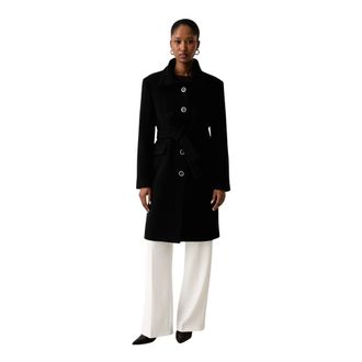 Pinko Cappotto Citiso - - Coats - Donna - Nero - L