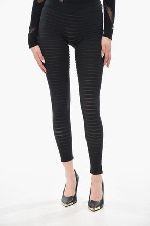 Alaia Leggings in Tessuto Stretch Traforato Alaia