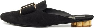 Ferragamo Mules Vara - Nero