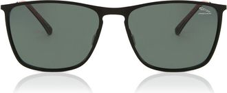 Jaguar 37818 6100 Mens Sunglasses Black Size 58