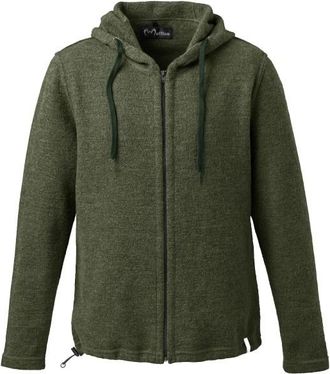 Mufflon Kian Merinohoodie für Herren | oliv