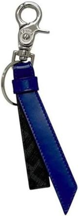 Fendi Vintage Accessories, unisex, Blue, ONE SIZE, Pre-owned Leather Key-holder