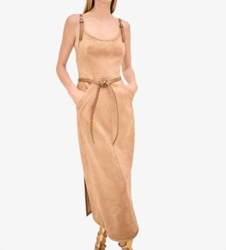 Alexis Melina Midi Dress In Walnut
