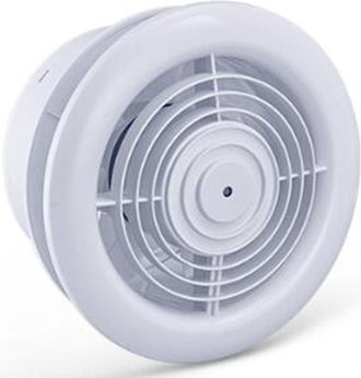 OEM Ventilatore Da Parete Da 150 Mm, Ventilatore Di Scarico Per Bagno Con Valvola Di Non Ritorno, Estrattore Di Aria Calda Da 1850 Giri/min, Scocca In Abs