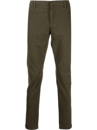 Dondup Gaubert chino trousers - men - Cotton/Cotton/Spandex/Elastane - 30 - Green