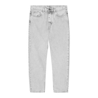 Carhartt Work in Progress Carhartt Wip, Straight Jeans, male, Gray, Size: W31 Newel Pant
