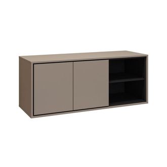 Petits Meubles Mueble bajo lavabo 120 cm soph&eacute;a paneles laminados topo