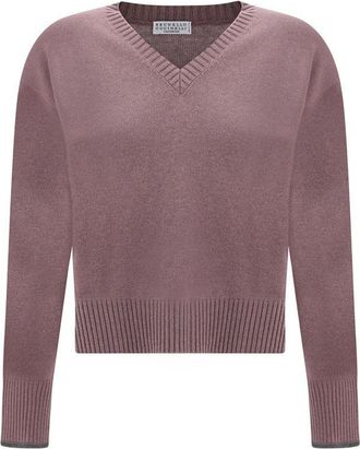 Brunello Cucinelli Multicolor Cashmere Cashmere Womens Sweater