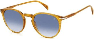 Eyewear by David Beckham Tijdloze elegantie zonnebril model Db 1139/S - unisex - Zonnebrillen - Geel - 51 MM - Accessoires