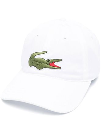 Lacoste embroidered-logo detail baseball cap - White
