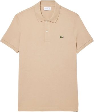 Lacoste Tops, Heren, Beige, 2Xl, Katoen, Polo