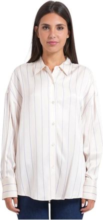 Guess Mujer, Blusas y Camisas, Blanco, Talla: M