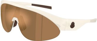 Moncler ME8019U MYRR 5040F9 Mens Sunglasses White Size 142
