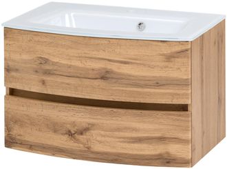 WELLTIME Waschtisch »Kaunas« Breite 80 cm, mit Soft-Close Funktion