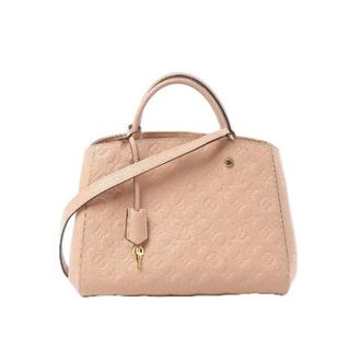 Louis Vuitton Pre-owned Handbags, female, Beige, Size: ONE SIZE Pre-owned Montaigne MM