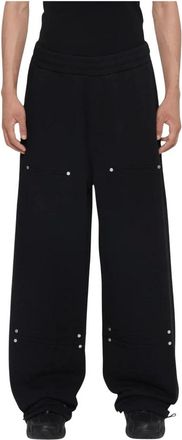 44 Label Group Uomo, Pantaloni, Nero, S, new