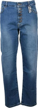 Jijil Straight Jeans - Dames - Regular Fit Jeans - Blauw - W26 - Katoen - Jeans