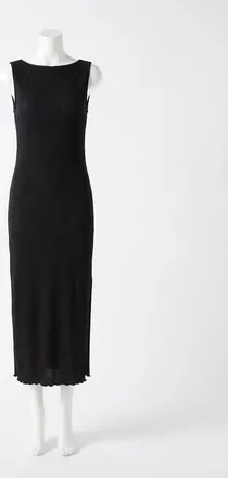 Z Supply Gatsby Plisse Midi Dress In Black