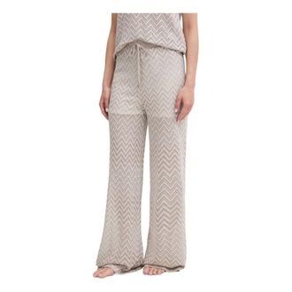 Liu Jo Pantaloni con Coulisse - - Trousers - Donna - Beige - XS