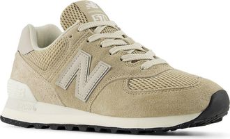 New Balance 574 Sneaker in Beige/Nb White at Nordstrom, Size 8.5