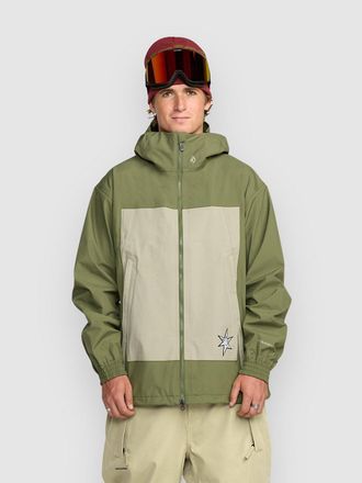 Volcom Arthur 3L Jacke gr&uuml;n