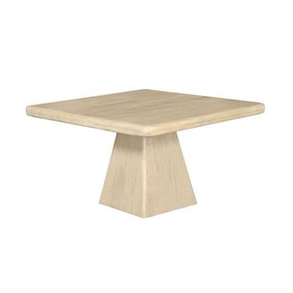 Signature Mesa de acacia maciza ajustable en altura
