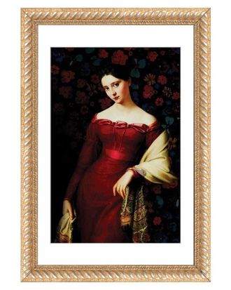 iCanvas Woman Vintage Portrait Xxxv By Bona Fidesa Wall Art